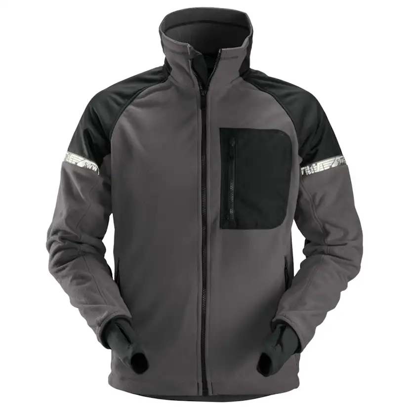 Jacka Fleece vintät AW Storlek: L , Färg: Steel grey\Black