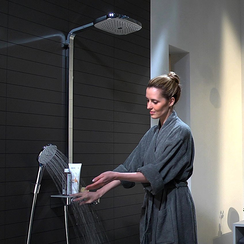 Takduschset Hansgrohe Raindance Select E 300 3-jet Showerpipe