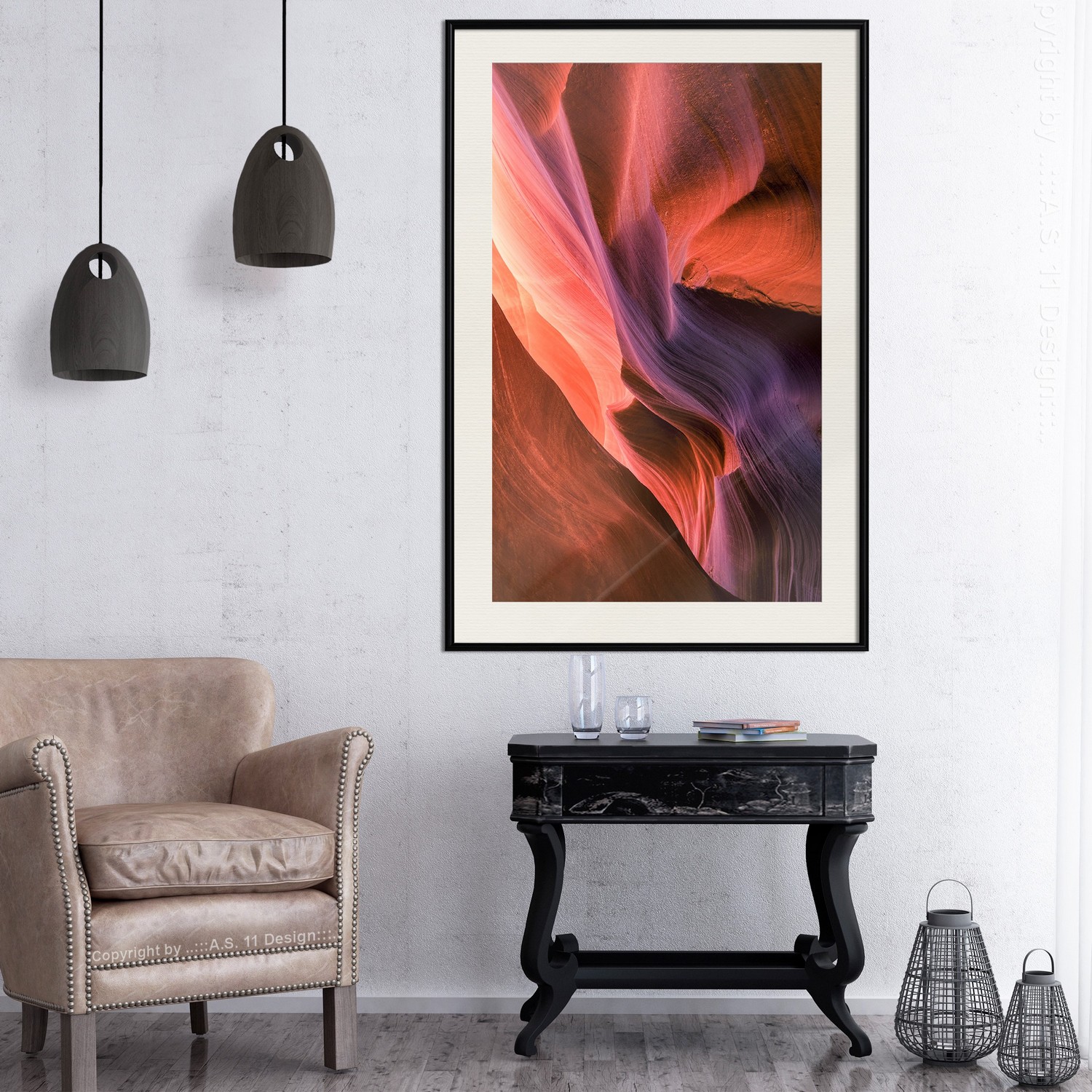 Poster Artgeist Affisch Canyon Indoor