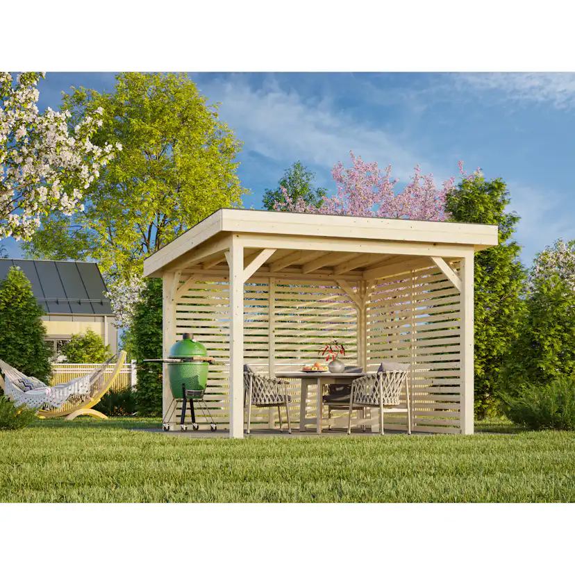 Lenna 8,3 m2 Set 302 WTDIP Behandling: Impregnerad transparent