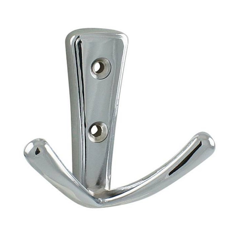 Klädkrok Millers 2 krokar 70 mm