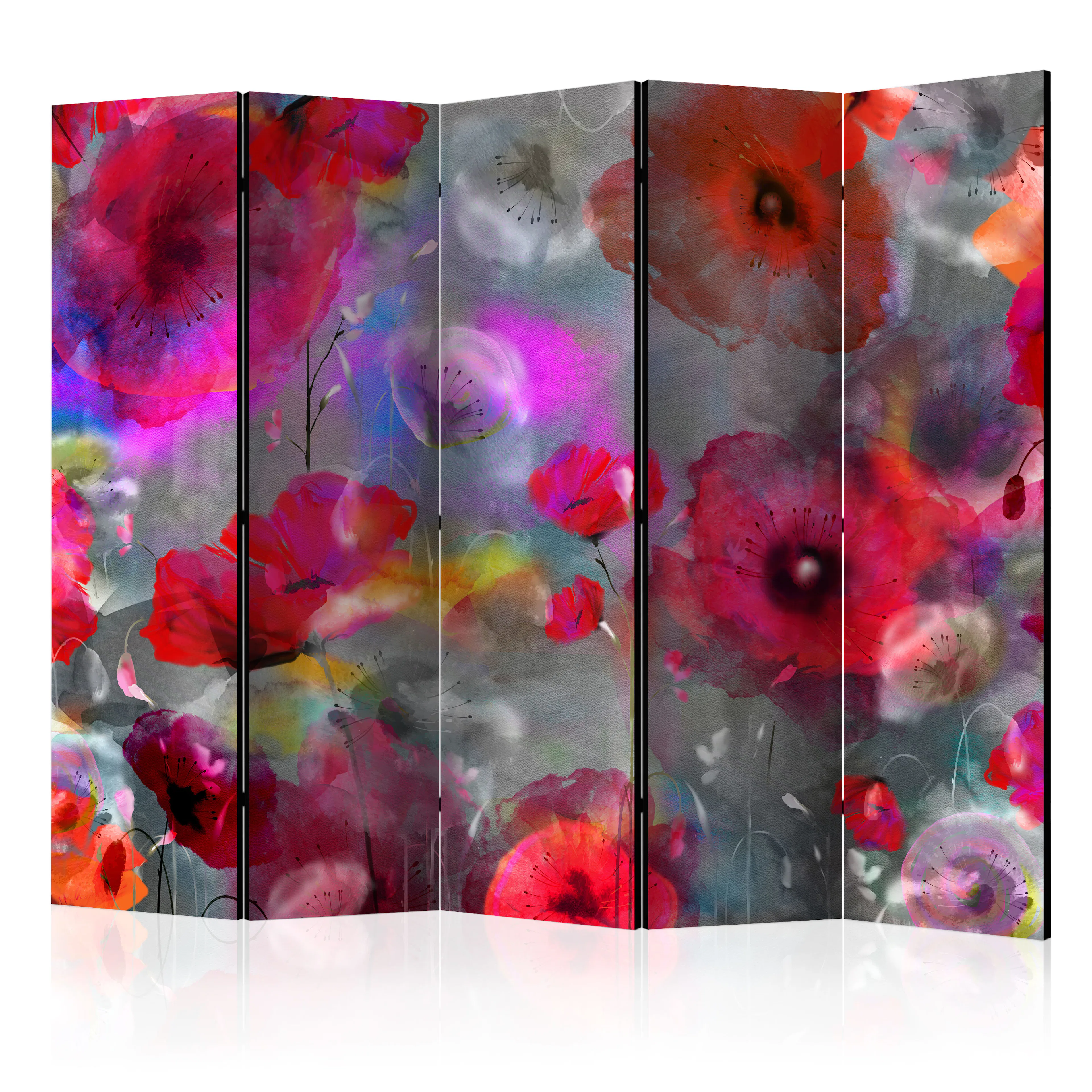Rumsavdelare Arkiio Painted Poppies II 225x172 cm