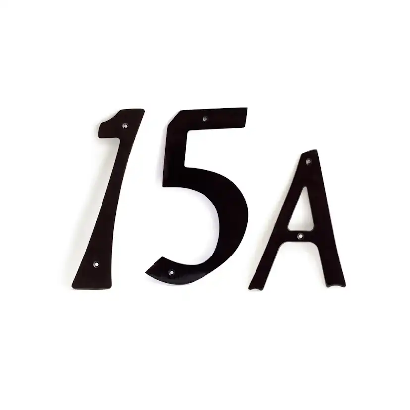 Husnummer Habo 573-574 Brunoxid