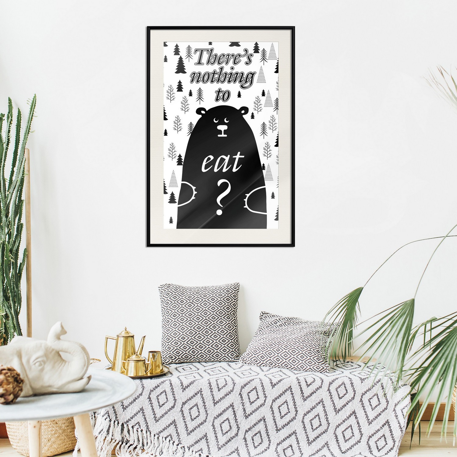 Poster Artgeist Affisch There's Nothing To Eat?