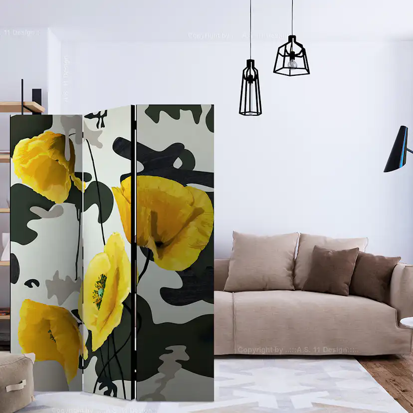 Rumsavdelare Skärmvägg Arkiio Fresh Paint 135x172 cm