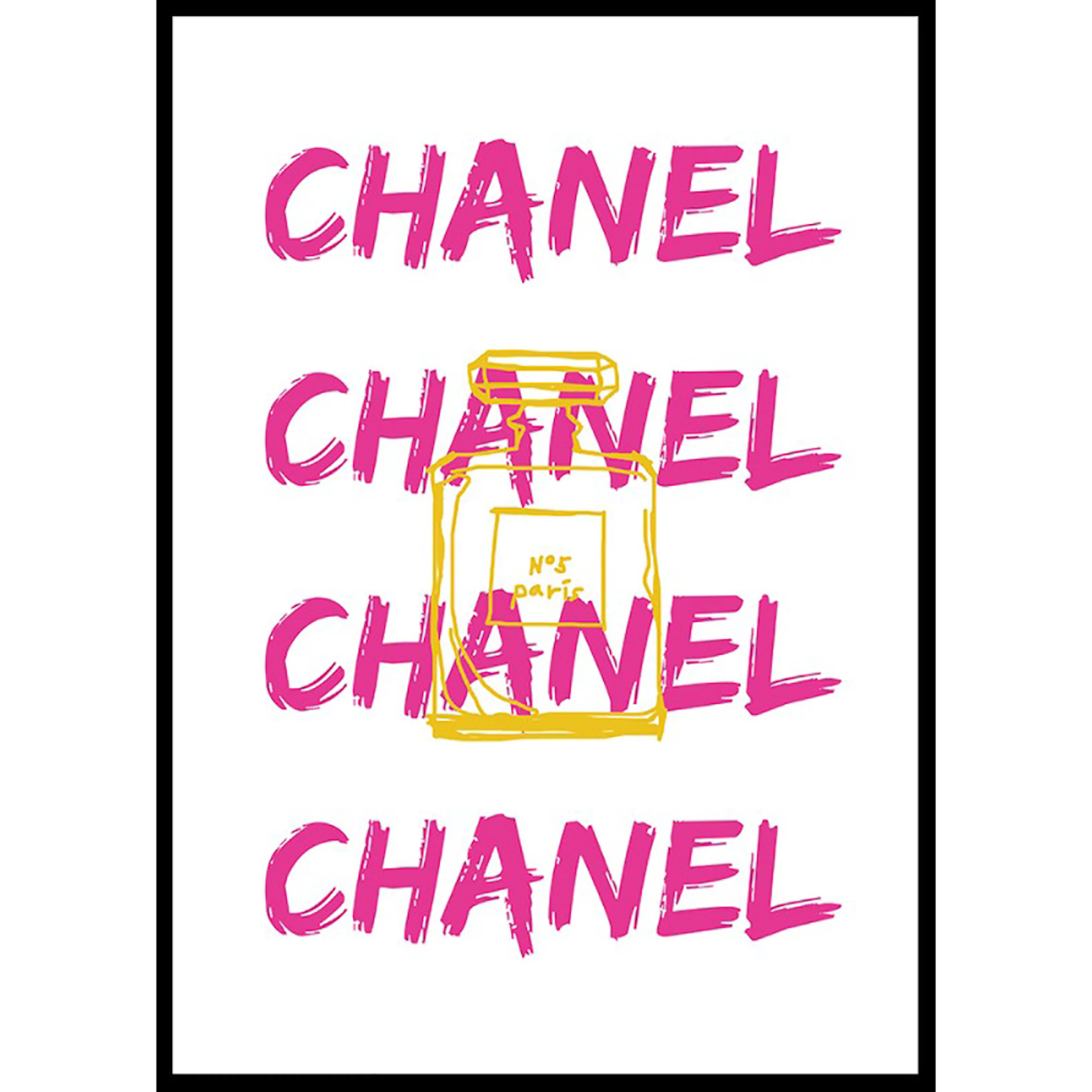 Poster Gallerix Chanel In Pink