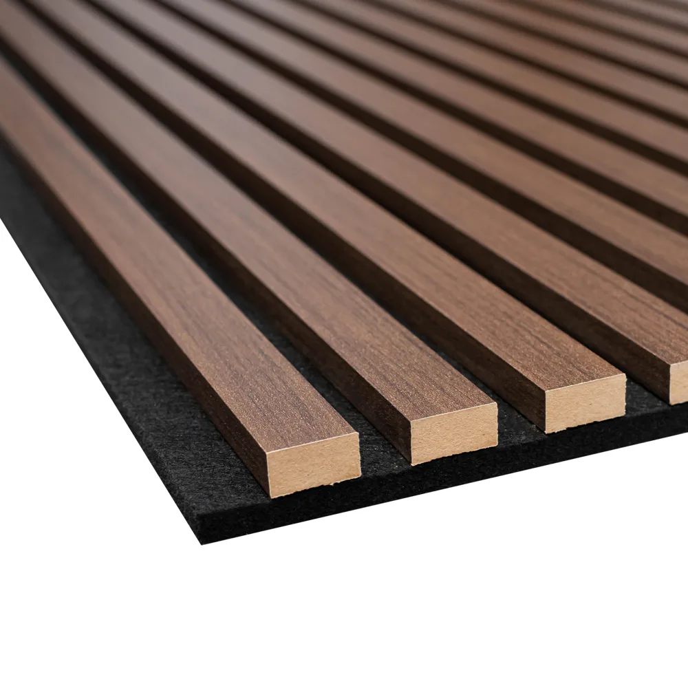 UNIKA 25 Akustikpanel 2,44m - Smoked oak Utförande: Rökt Ek, Längd: 2440 mm, Bredd: 605 mm