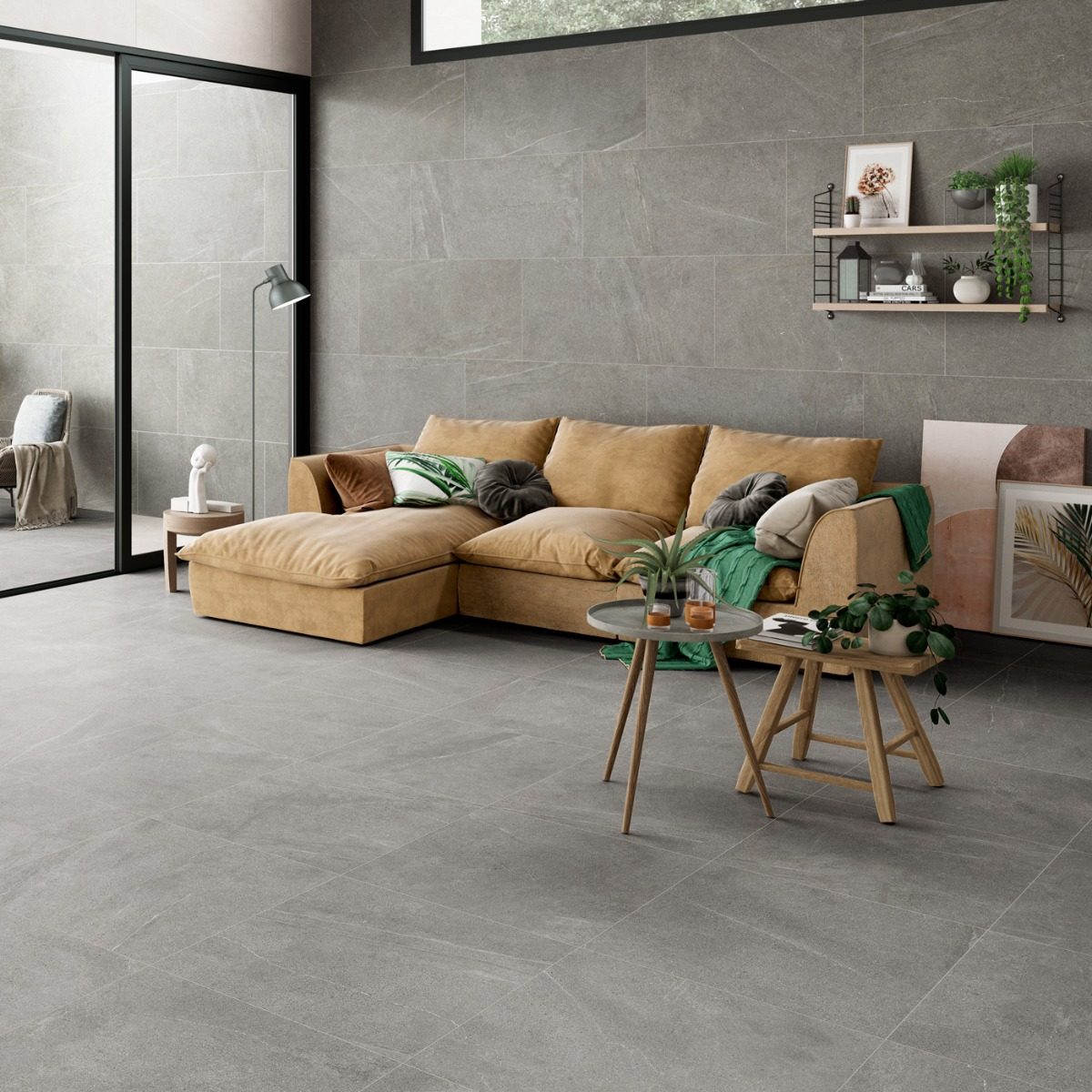 Klinker Bellevue Grey Marmor Matt 60x120 cm
