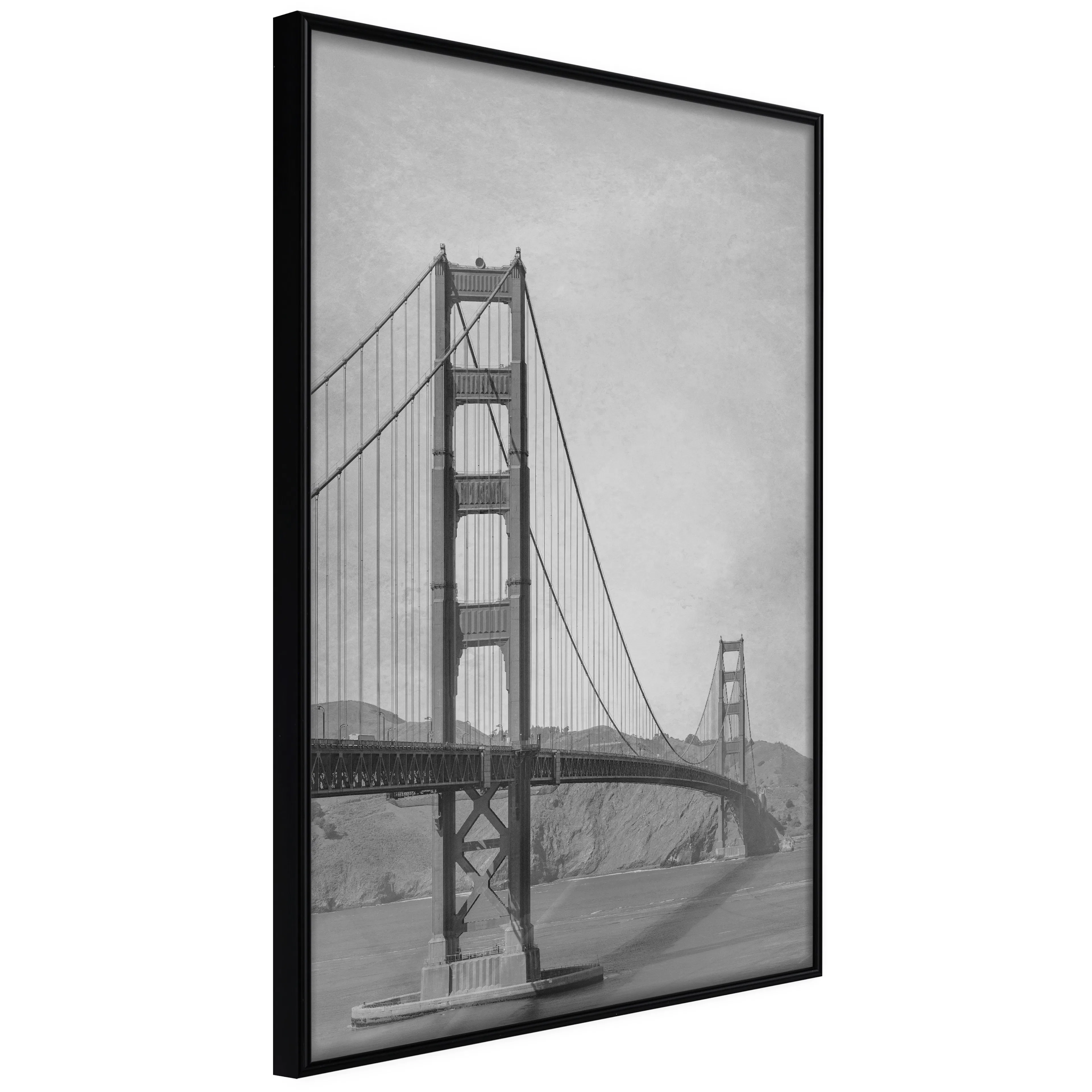 Affisch - Bridge [Poster] 40x60 Svart ram, 40x60 cm