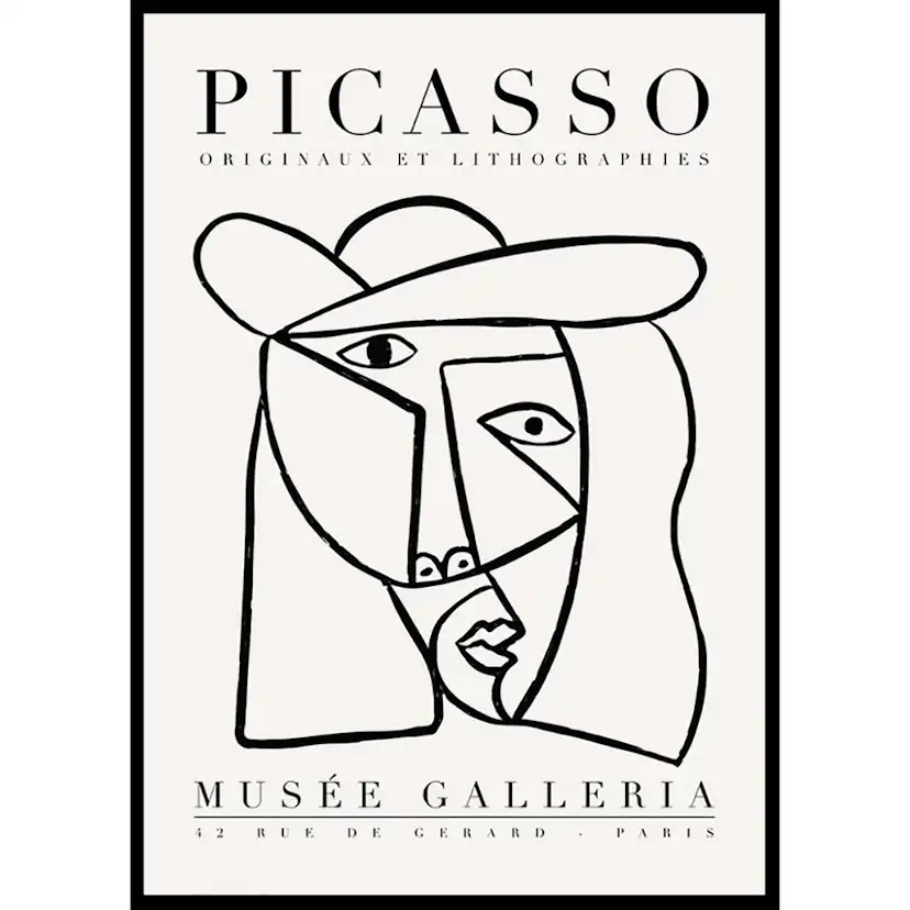 Poster Gallerix Picssso Lithographie No4
