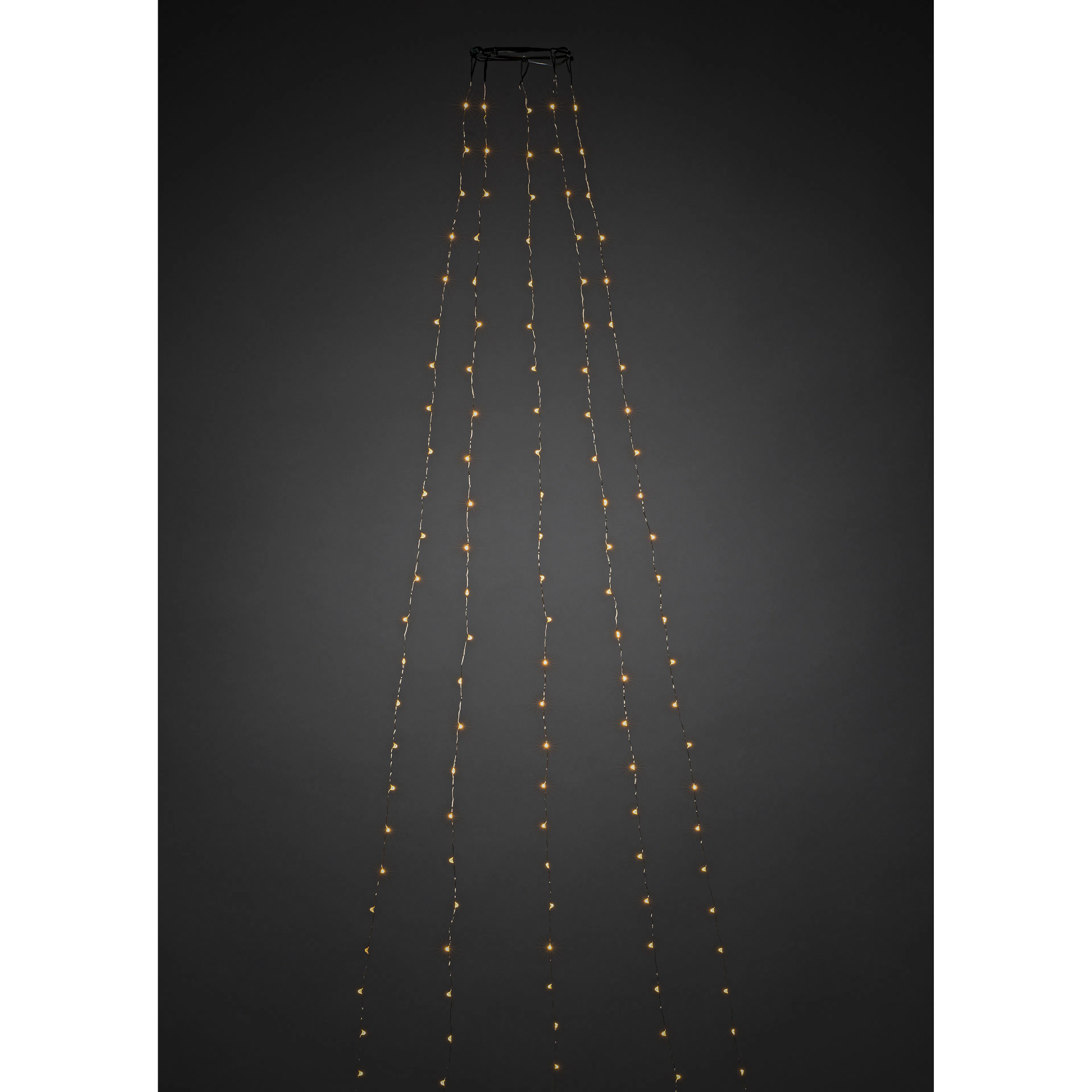 Julgransslinga 180 amb LED APP 180L Amber/Transparent
