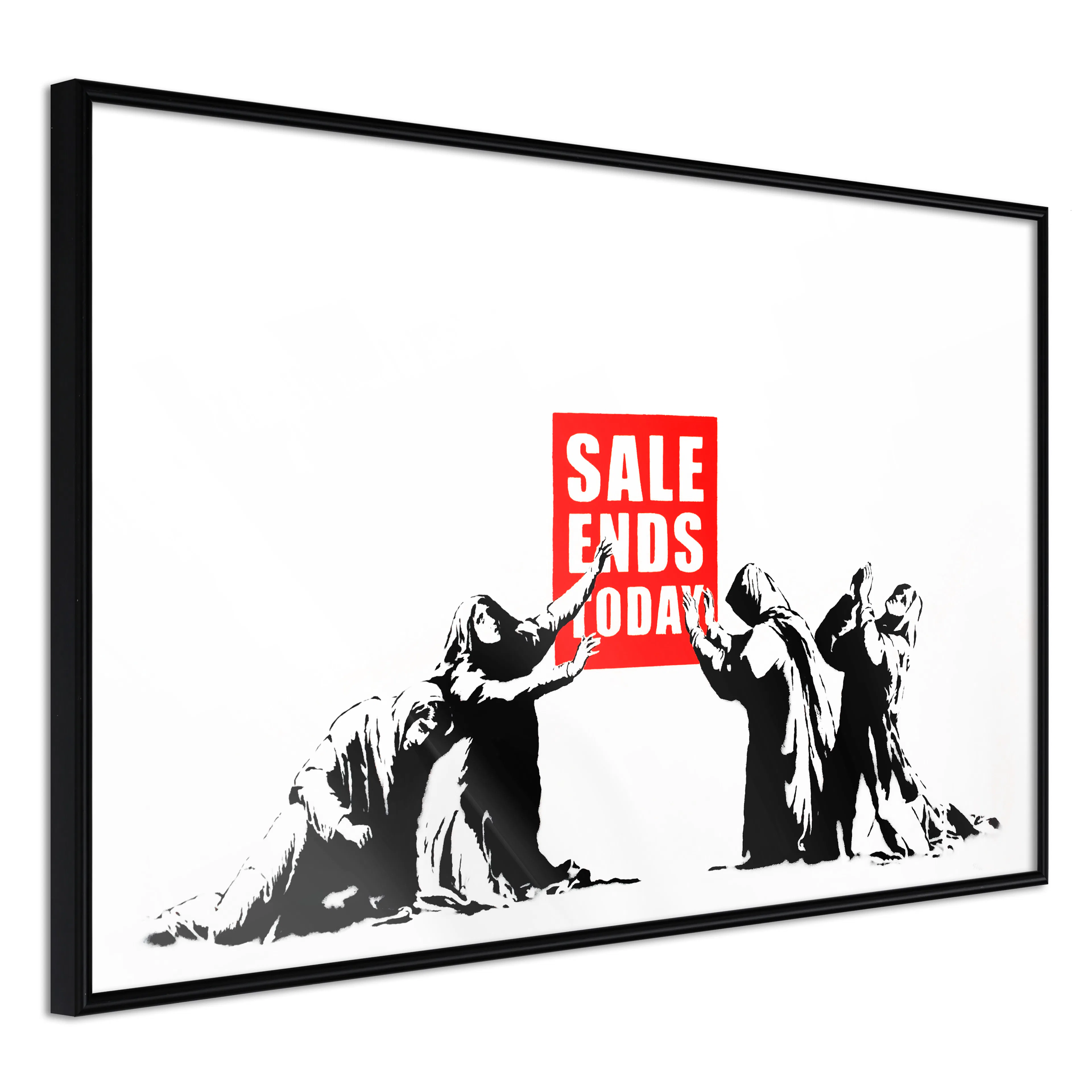 Affisch - Sale [Poster] 60x40 Svart ram, 60x40 cm