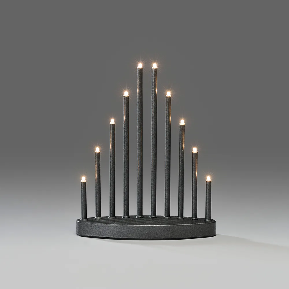 Adventsljusstake Gnosjö Konstsmide 10L