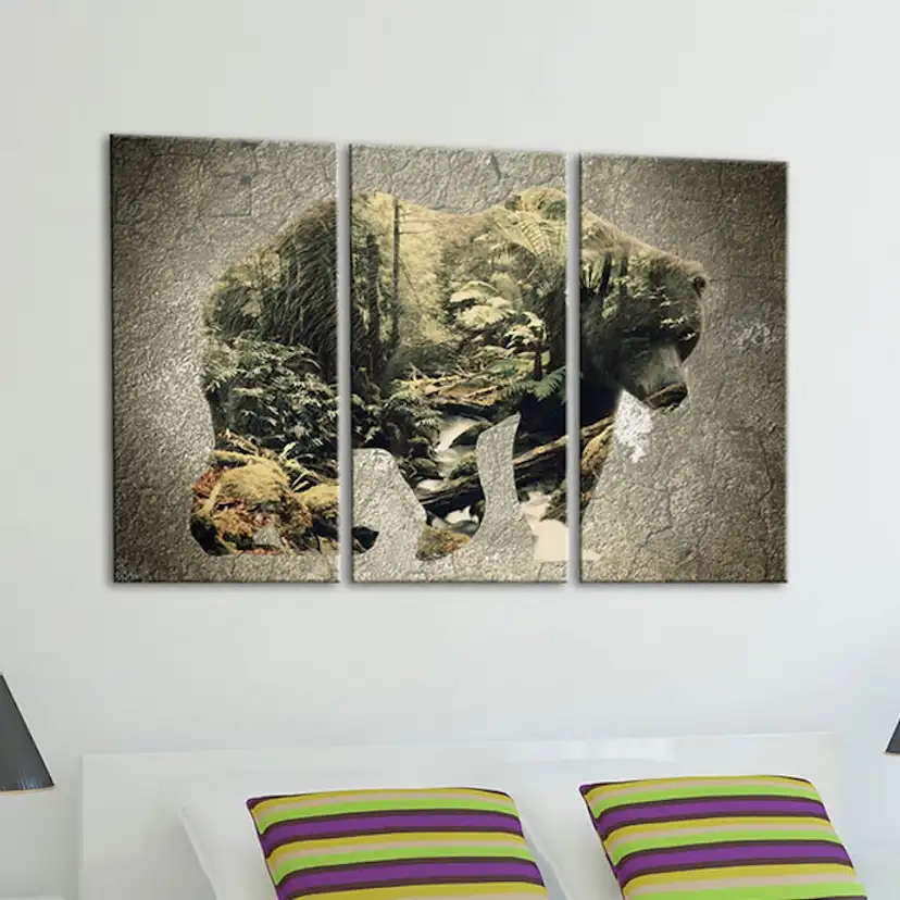 Tavla Arkiio The Bear In The Forest