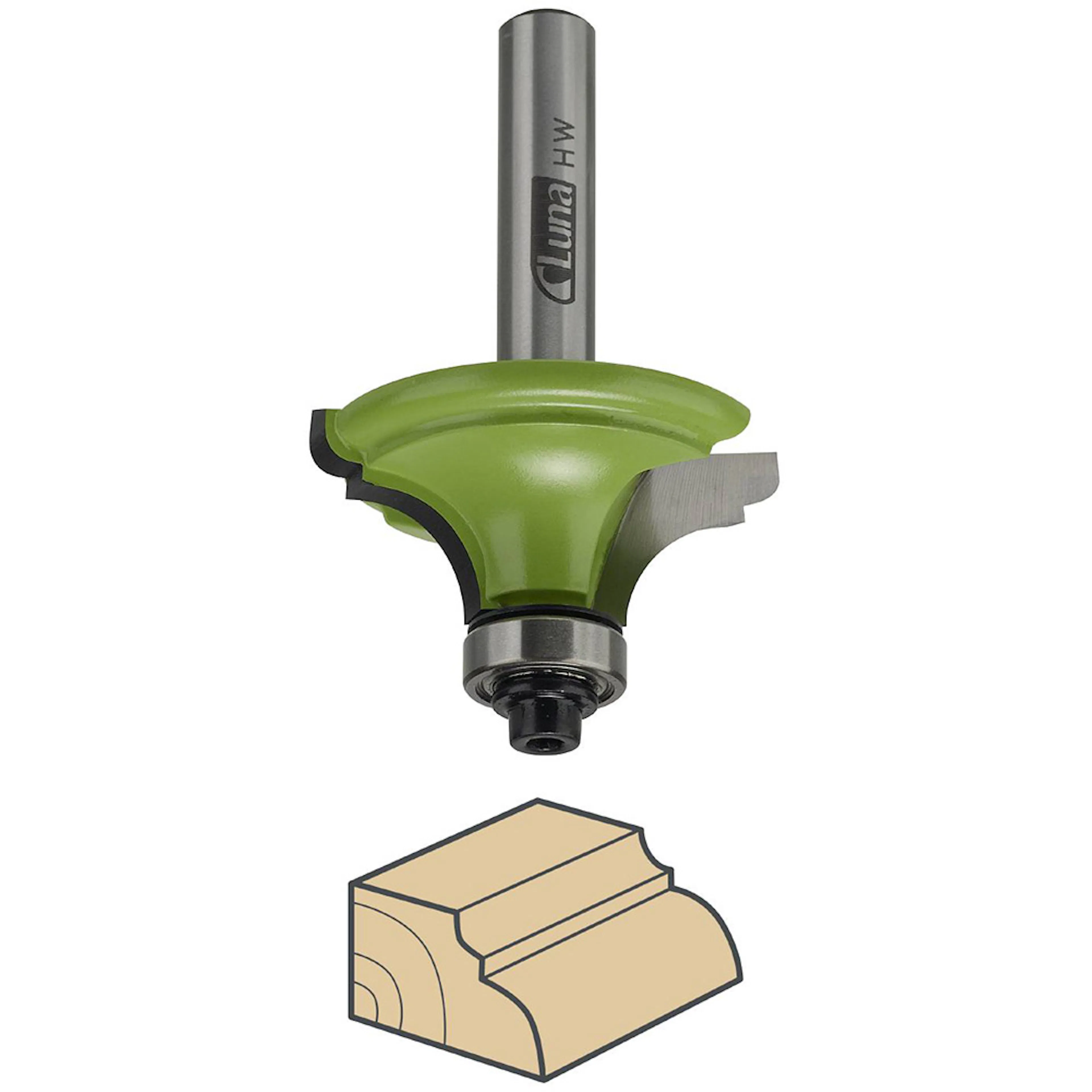 Profilfräsar Luna Tools För Trä