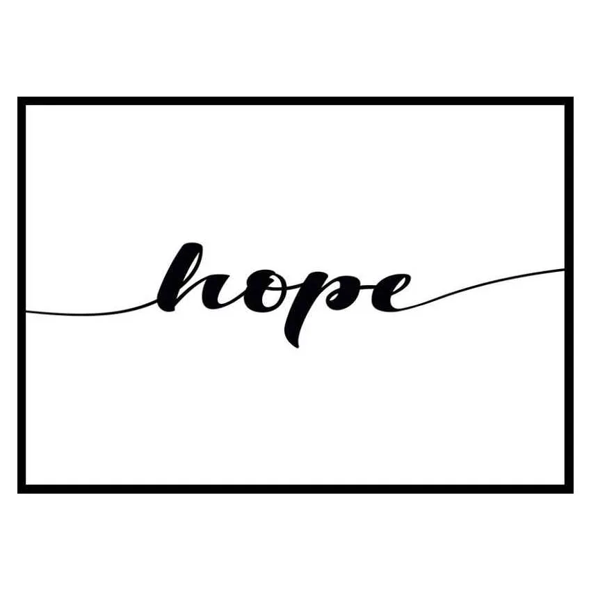 Poster Gallerix Hope Line