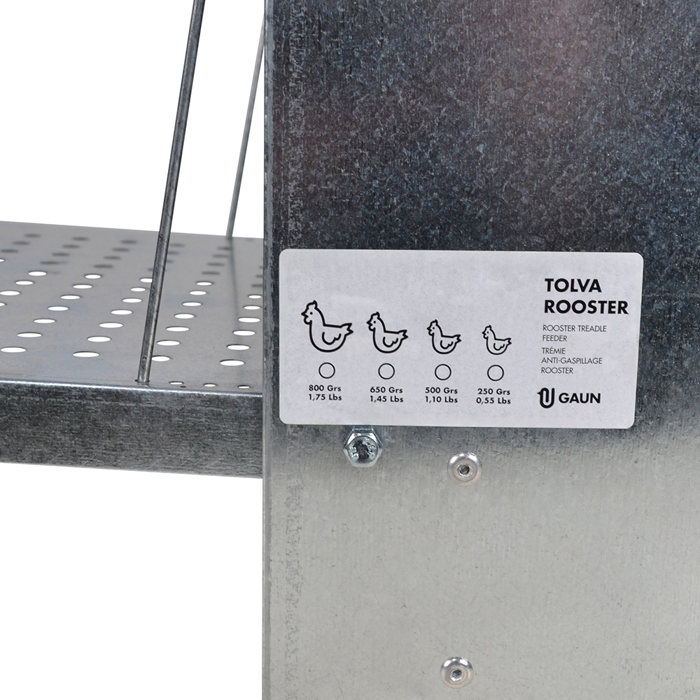 Foderautomat Gaun 5 Kg Pedal-Öppning