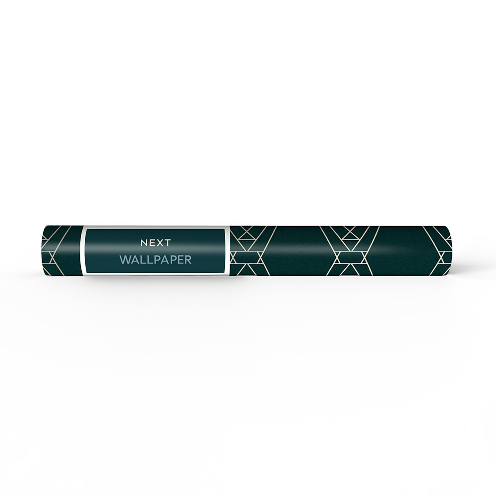 Tapet NEXT Deco Geometric Teal