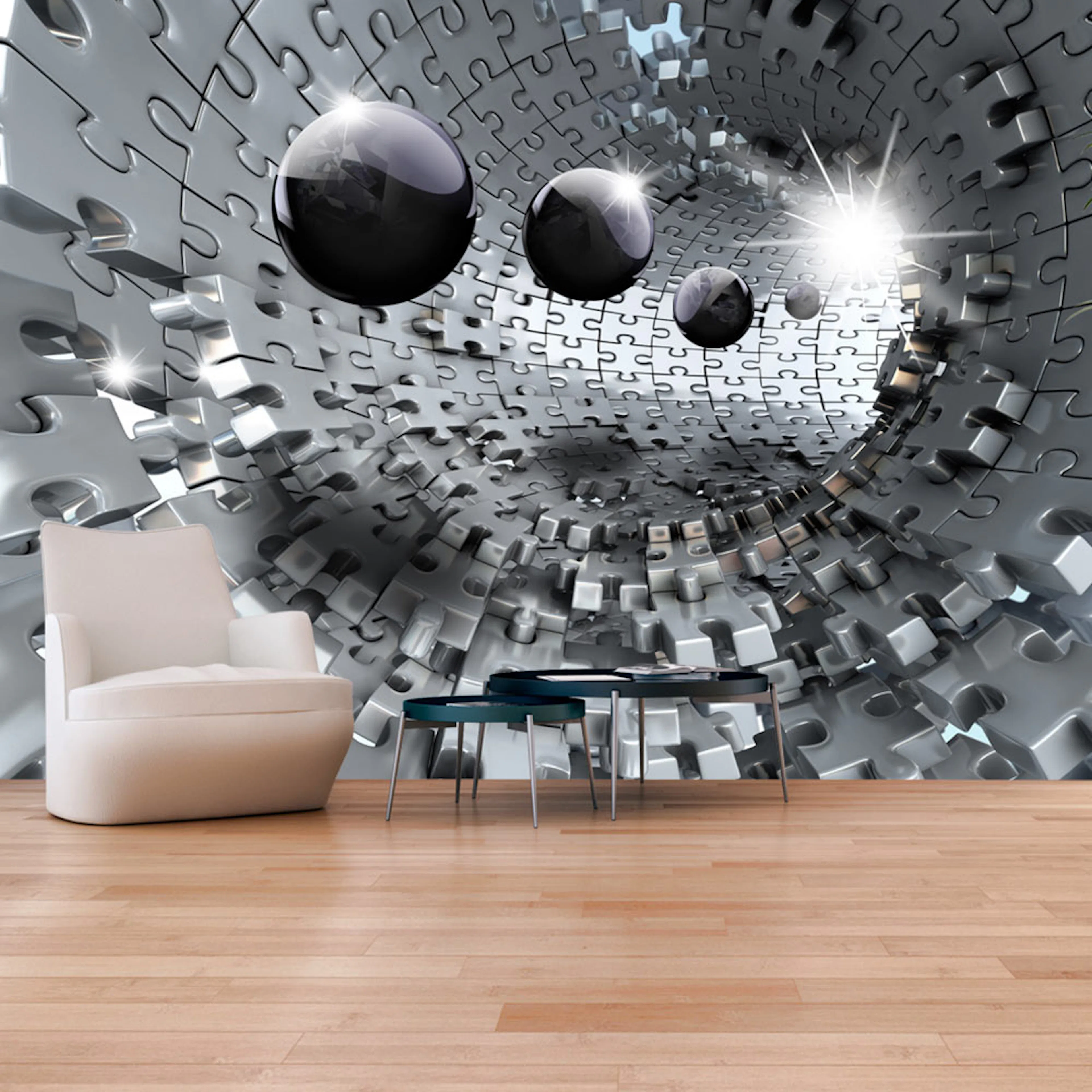 Fototapet Arkiio Puzzle Tunnel