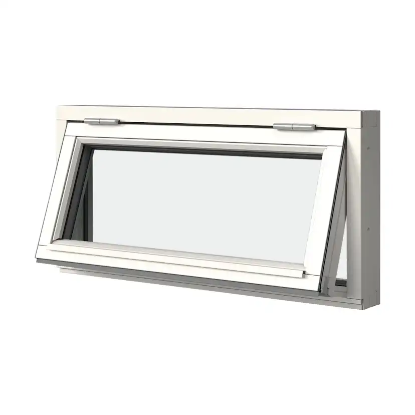Överkantshängt Fönster Elitfönster 3-Glas Original Aluminium