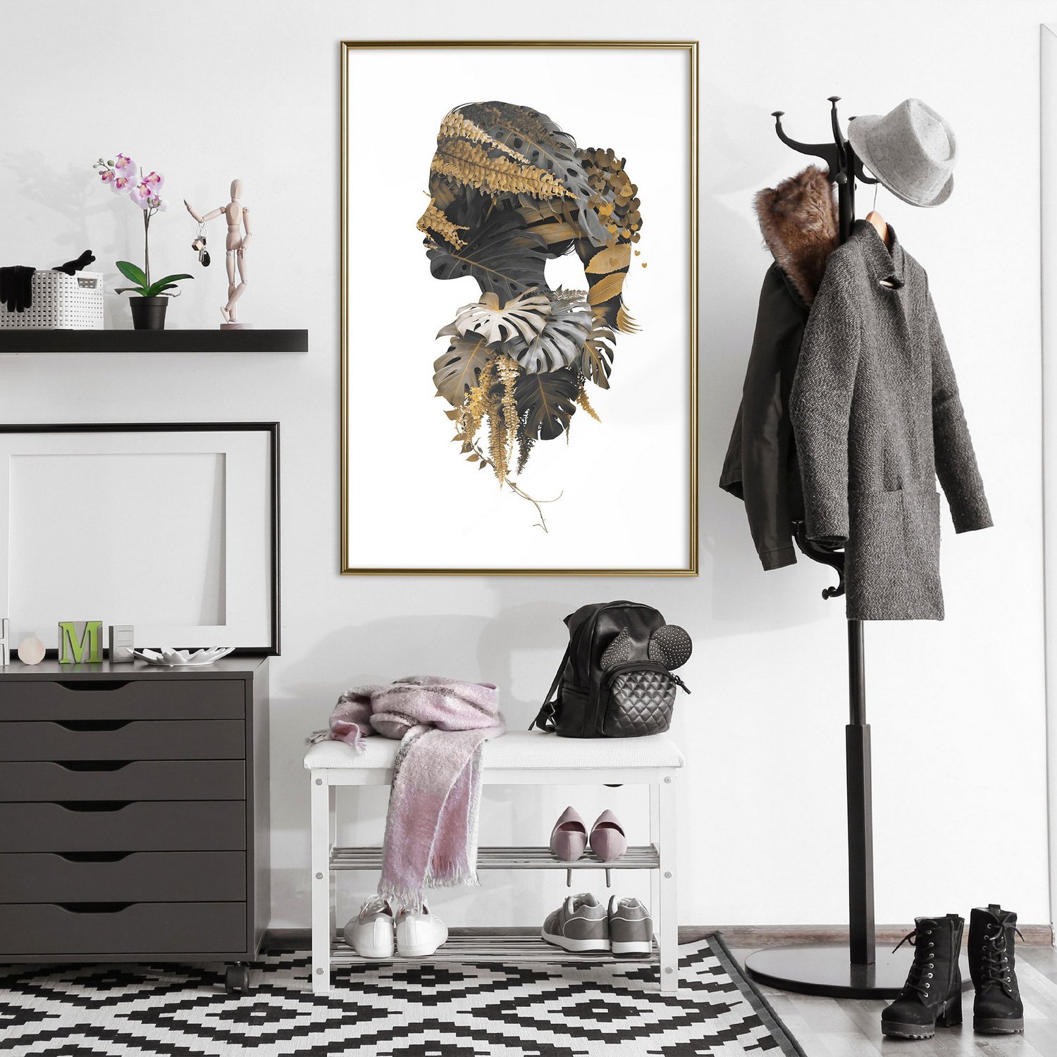 Poster Artgeist Affisch Jungle Man