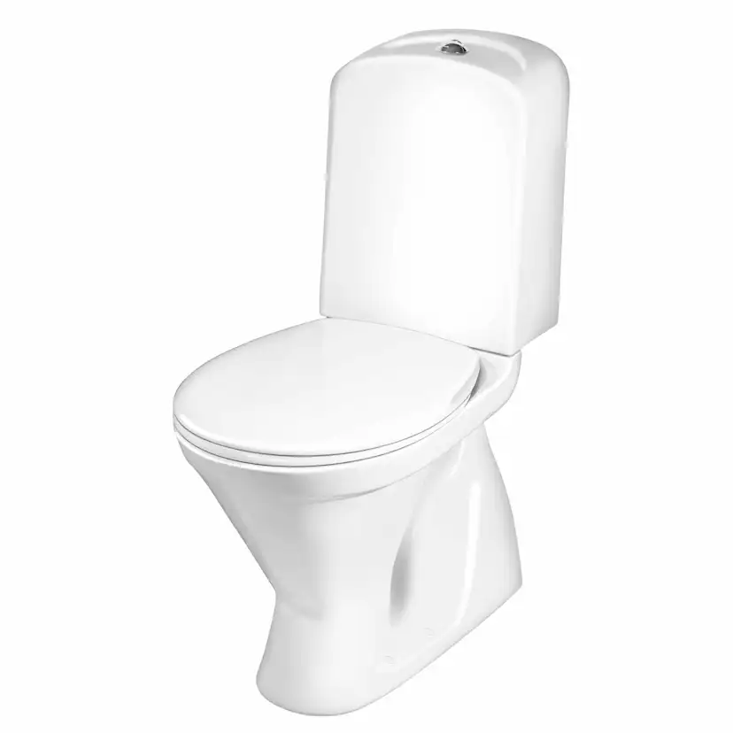 Toalettstol Gustavsberg Nordic3 3500 Vit Mjuksits