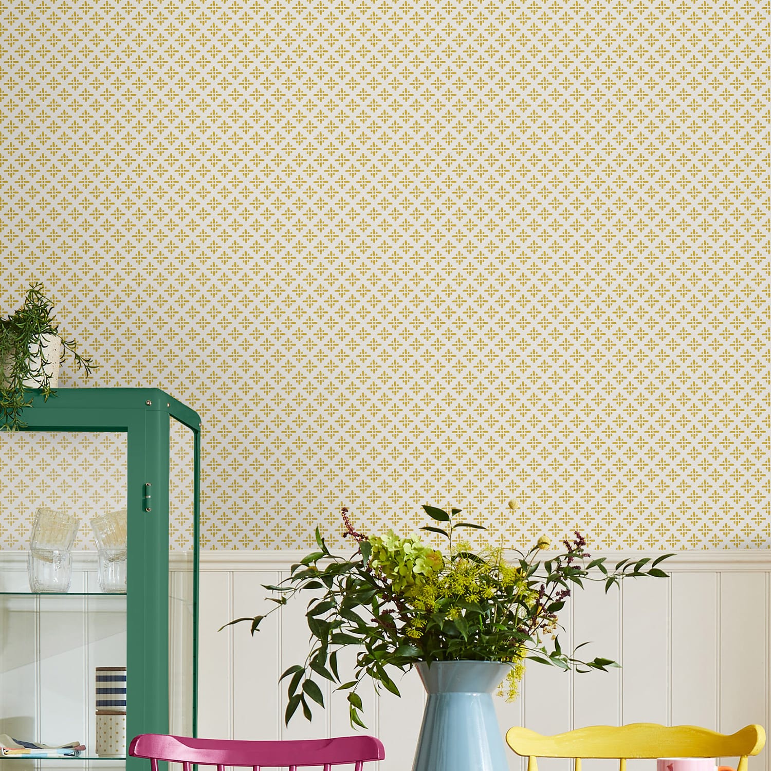 Tapet Joules Beckett Star Antique Gold
