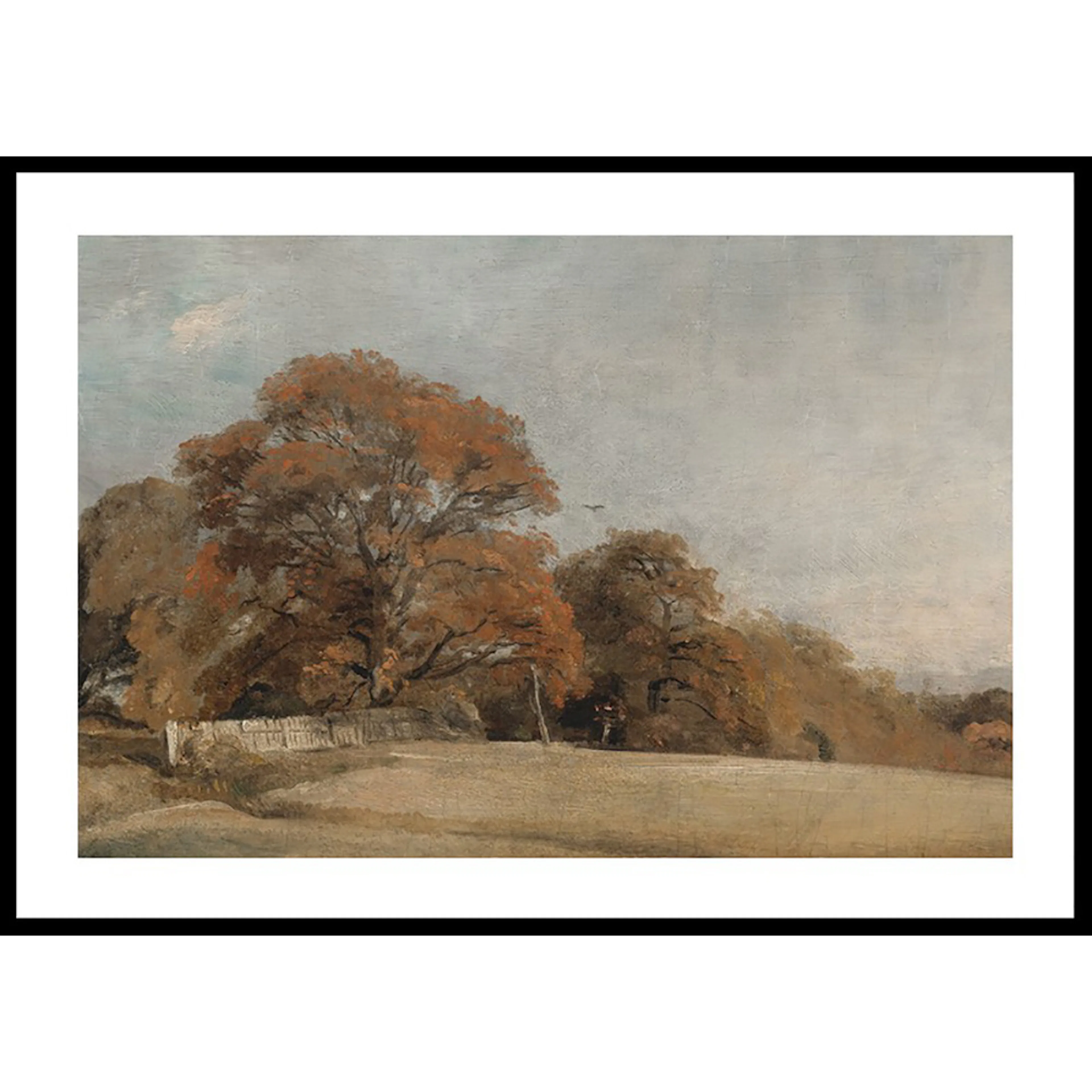 Poster Gallerix An Autumnal Landscape At East Bergholt By John Constable