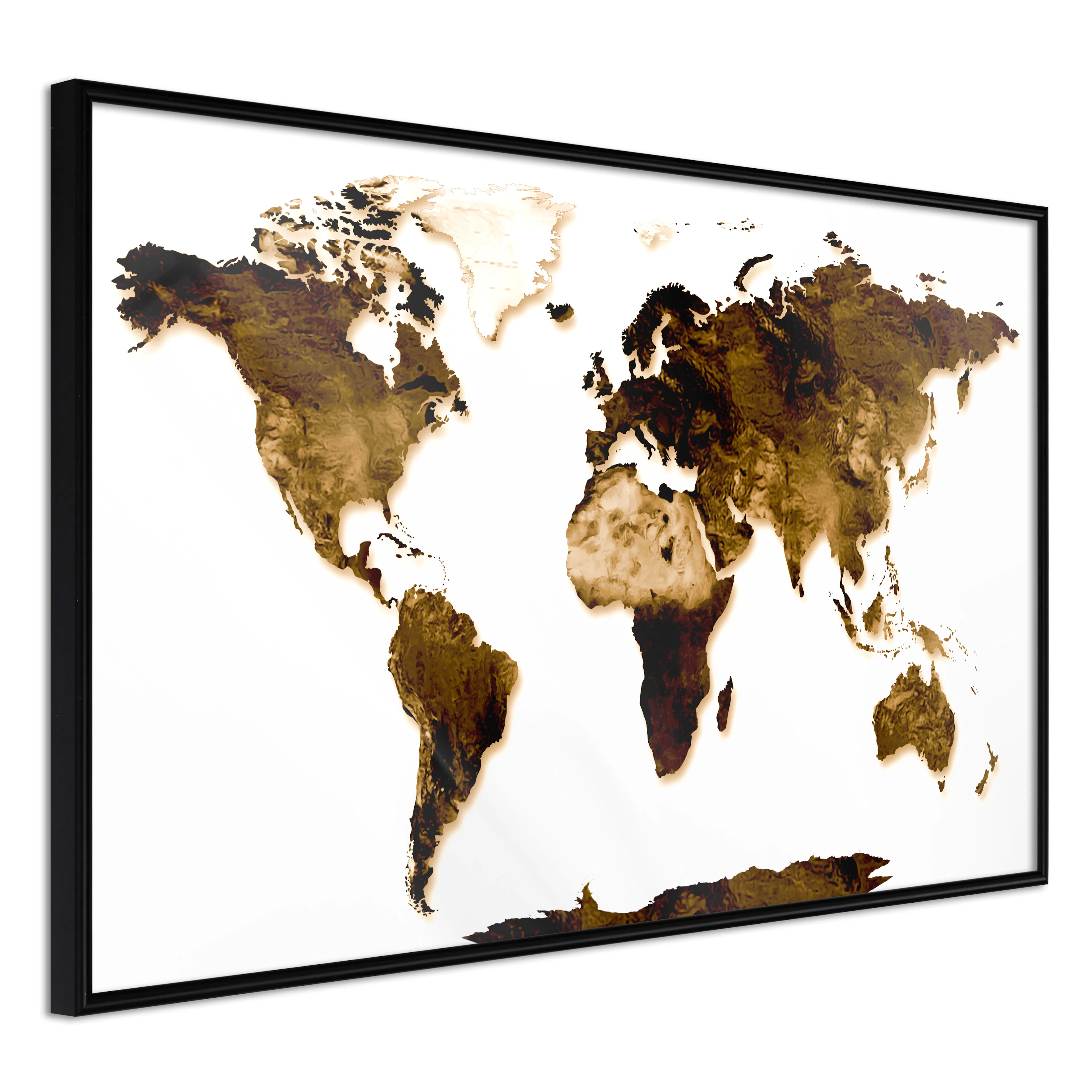 Affisch - My World [Poster] 60x40 Svart ram, 60x40 cm