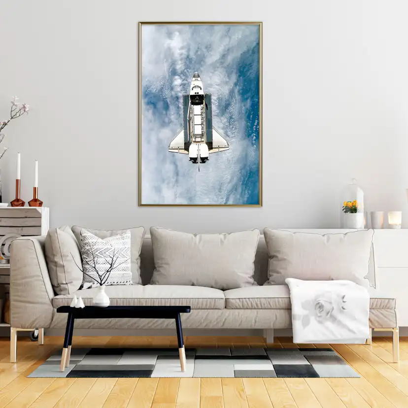 Poster Artgeist Affisch Space Shuttle