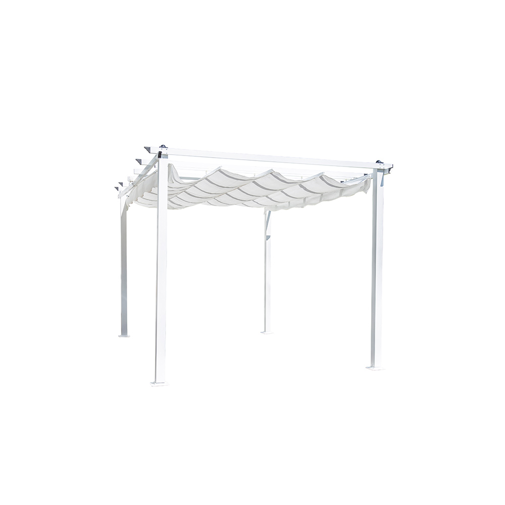 Pergola Venture Home Lazio 3,5x3,5 m för Altan
