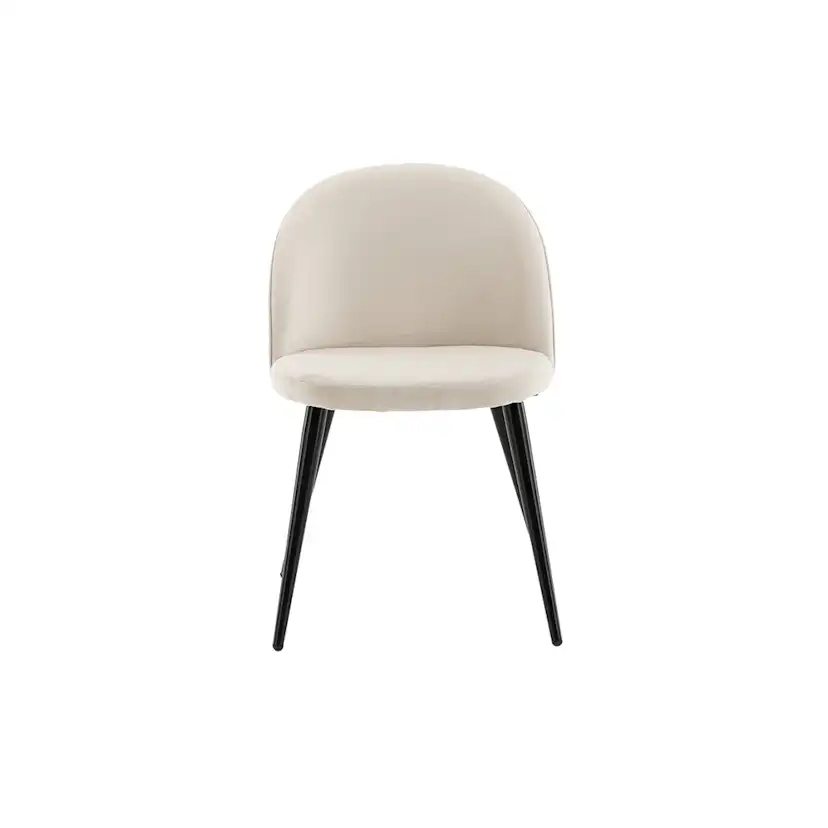 Matstol Venture Home Velvet Svart Ben