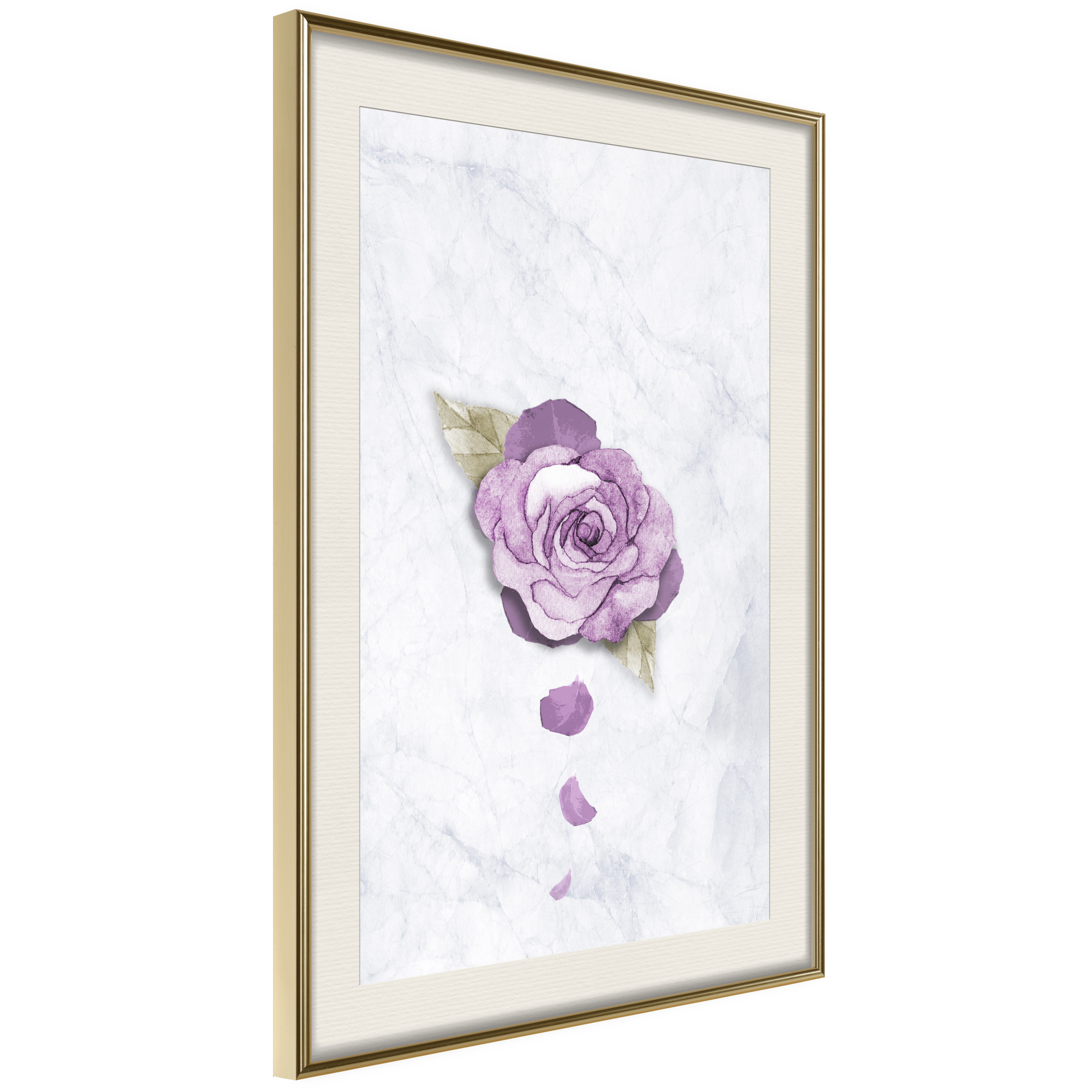Affisch - End of Spring [Poster] 20x30 Guld ram med passepartout, 20x30 cm