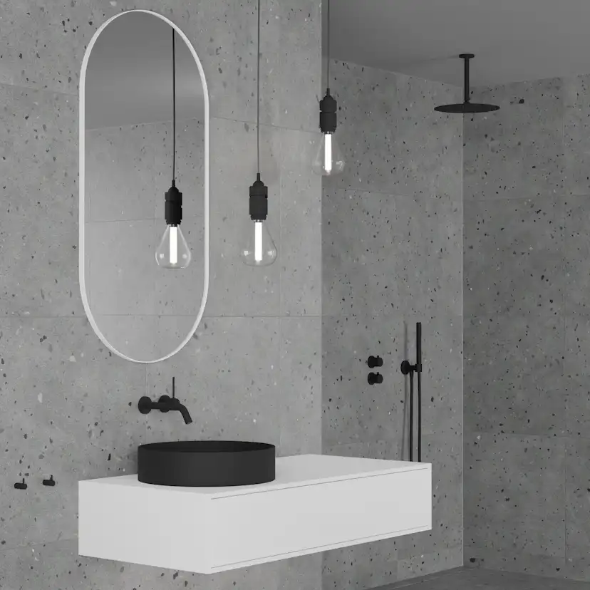 Tvättställsblandare Scandtap Steel Harmonized 1 för Inbyggnad