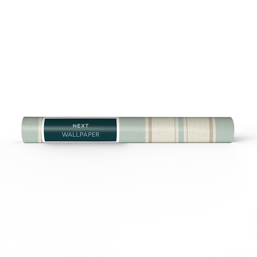 Tapet NEXT Country Stripe Duck Egg