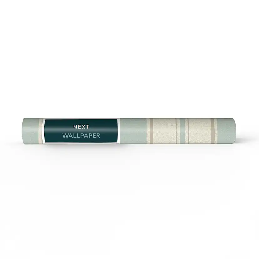 Tapet NEXT Country Stripe Duck Egg
