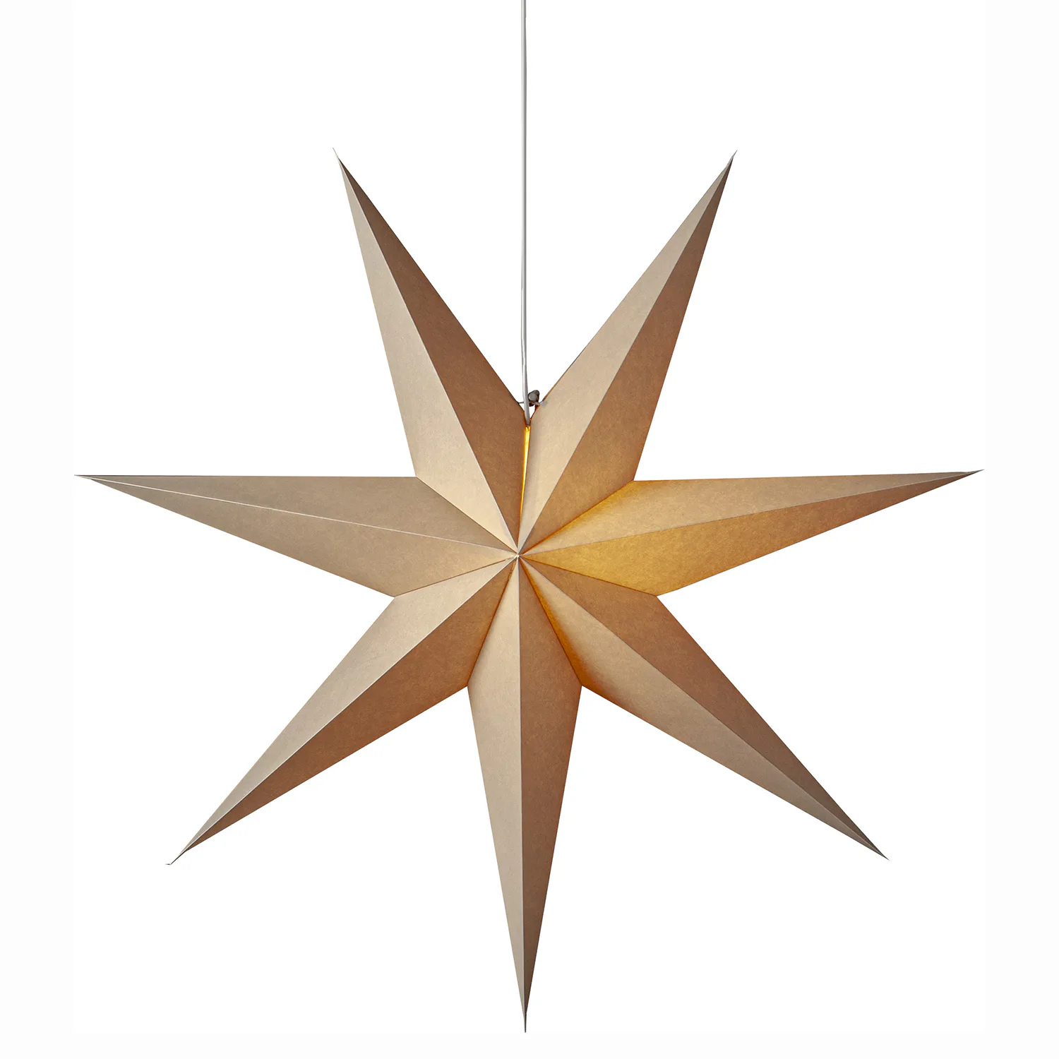 Pappersstjärna Star Trading Plain 75 cm