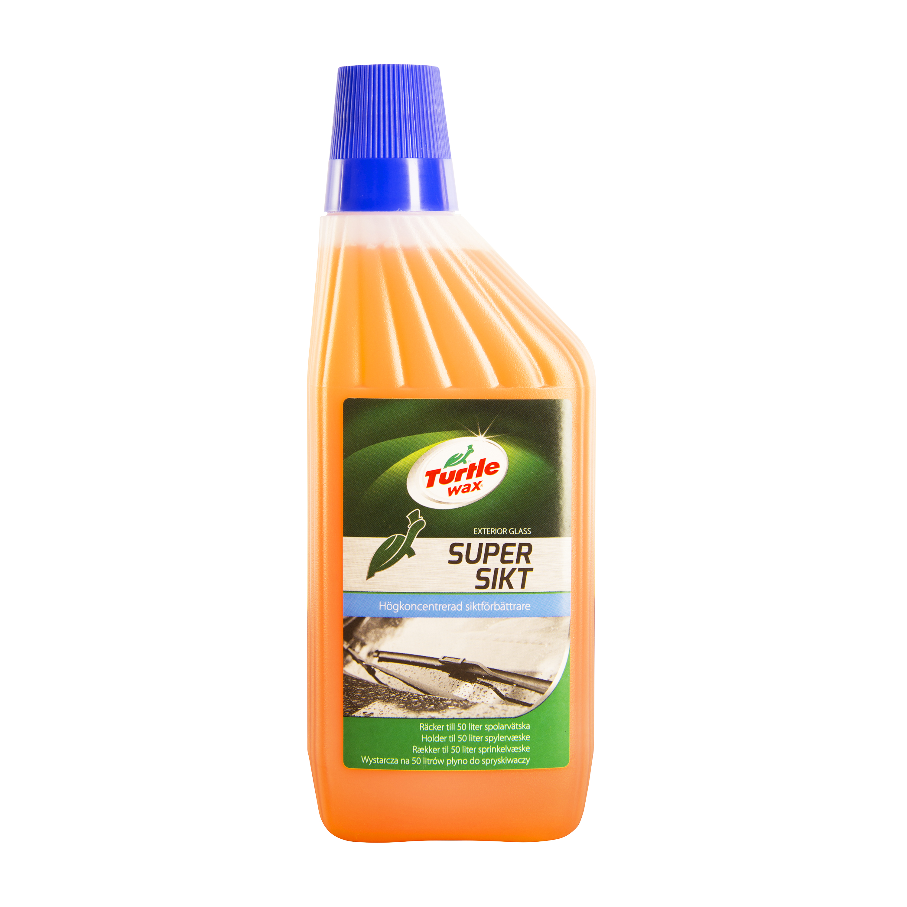 Glasrengöring Turtle Wax Super Sikt 500ml