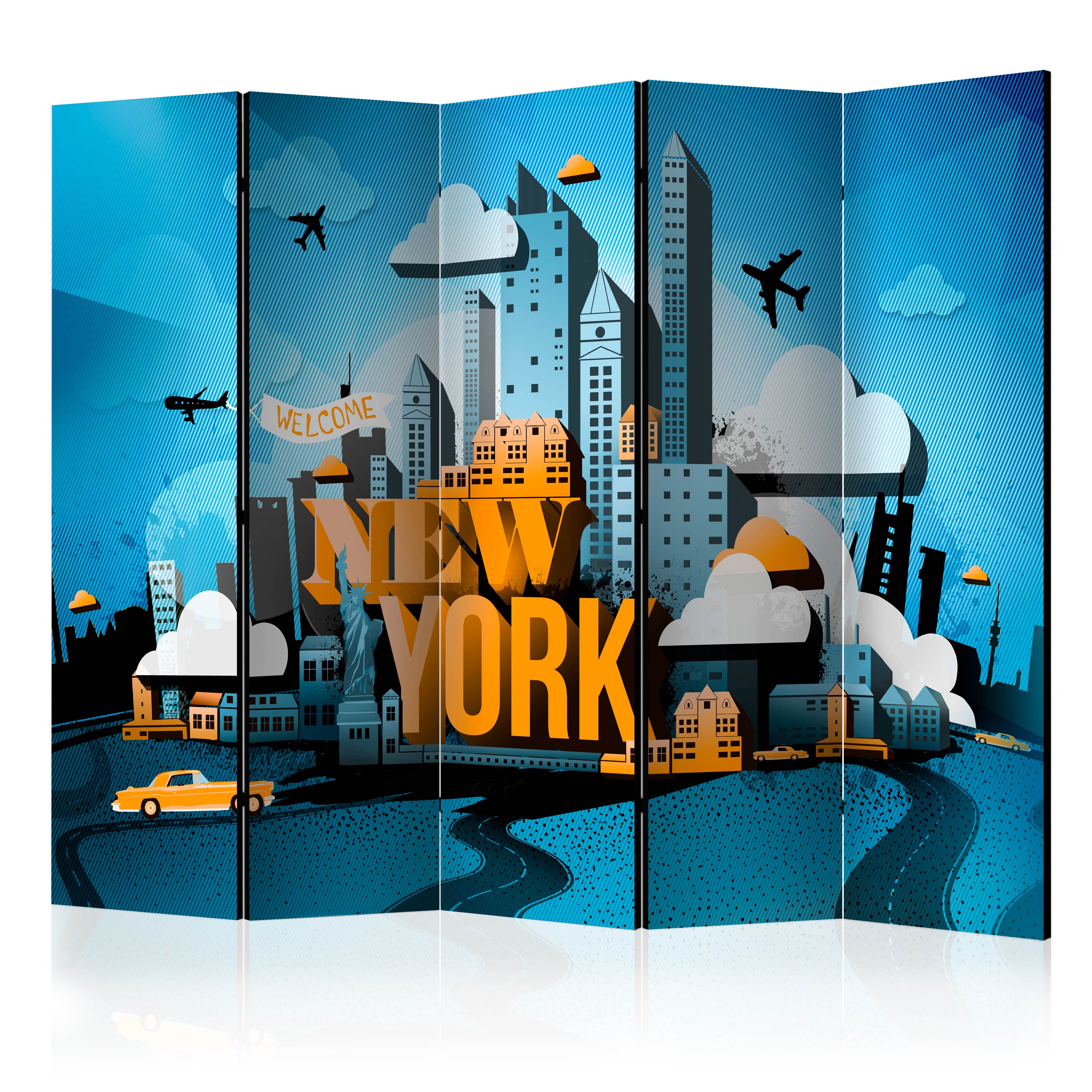 Rumsavdelare Arkiio New York Arkiio Welcome II 225x172 cm