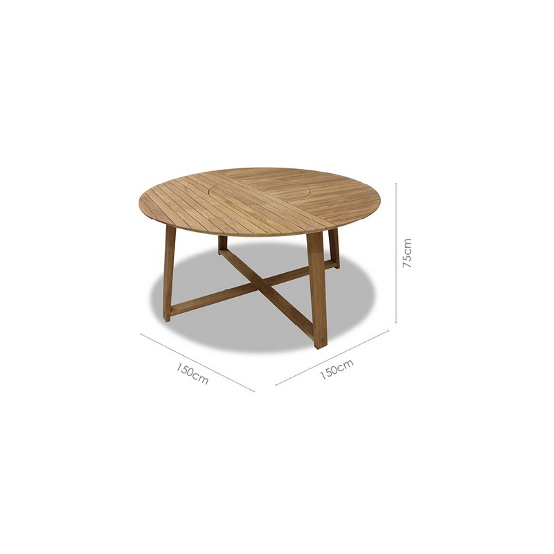Utebord LifestyleGarden Agate Ø150