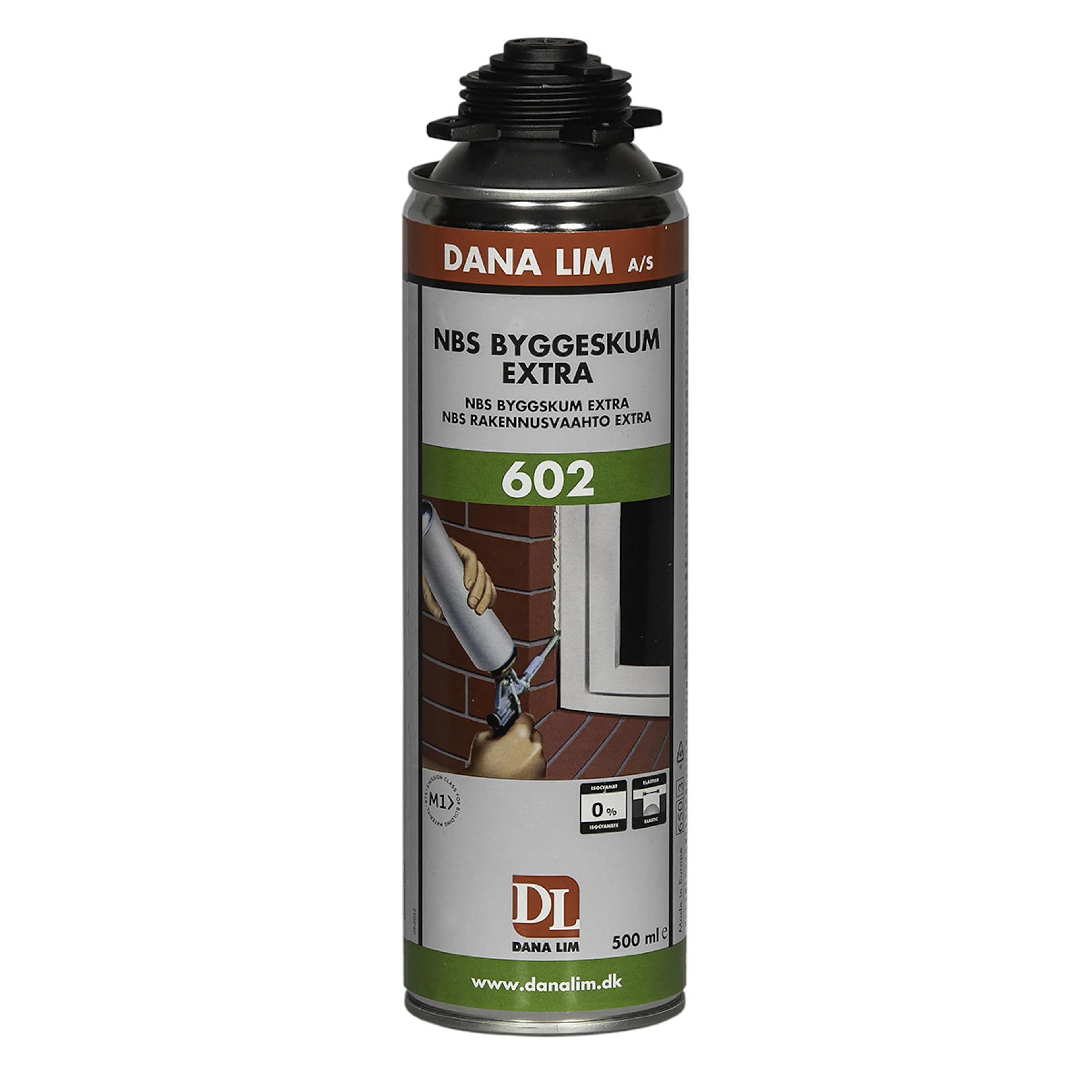 Fogskum Danalim Extra 602 500 ml Isocyanatfri för Byggfog & Butyltätning