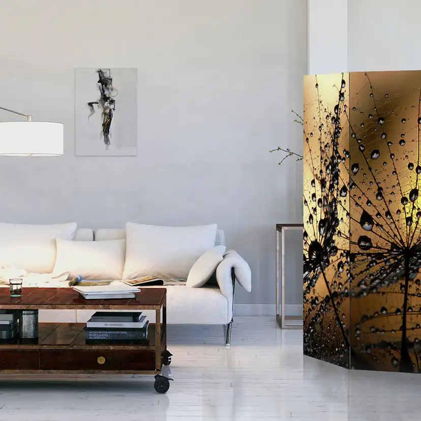 Rumsavdelare Skärmvägg Arkiio Dandelions In The Rain 135x172 cm