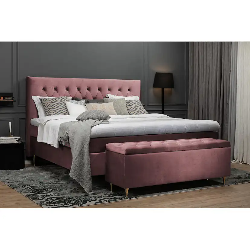 Royal Velvet Kontinentalsäng 160x200 Rosa