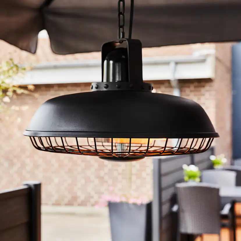 Terrassvärmare HORTUS 1800W inkl. fjärrkontroll