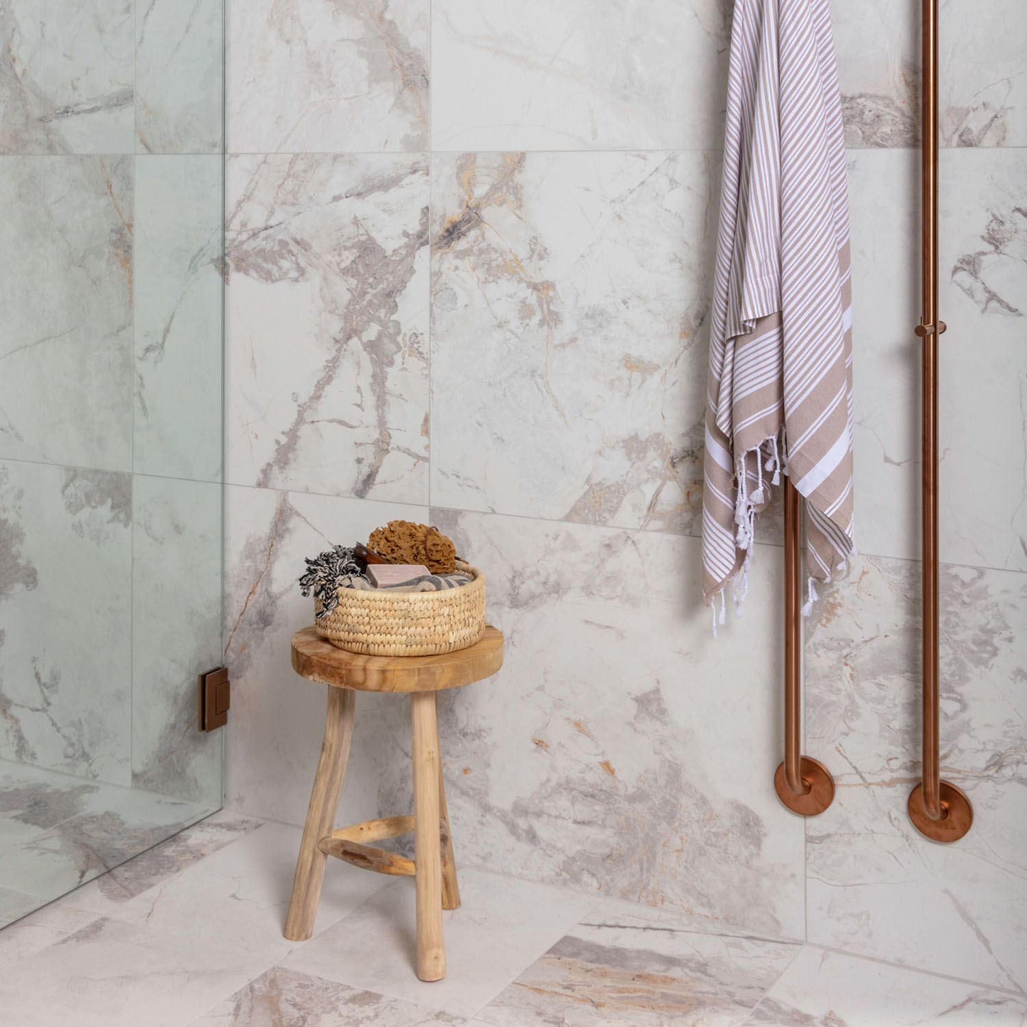Klinker Astor Ceramiche Golden Age Vit 60x60 cm