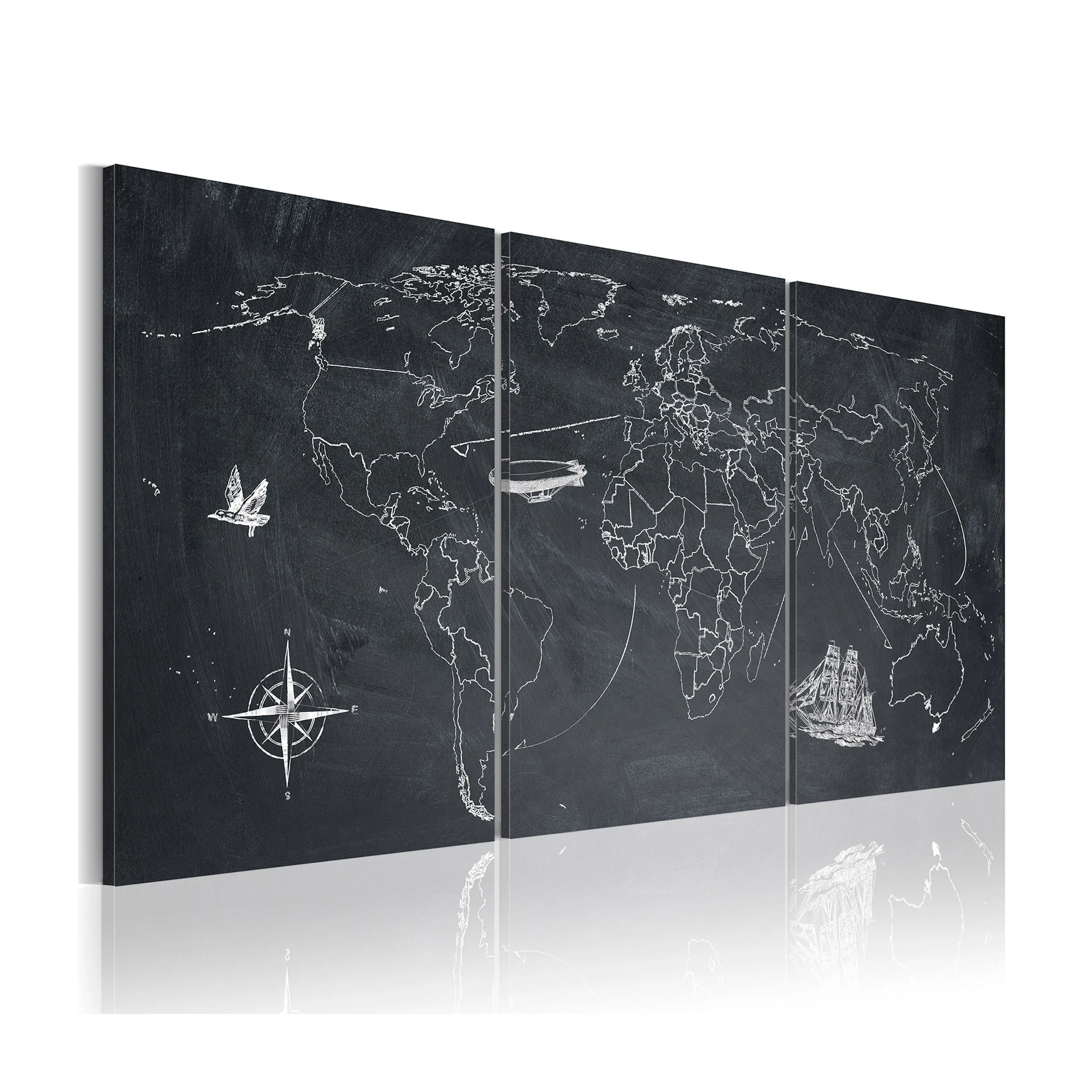 Tavla Arkiio Efter Fotspår Columbus