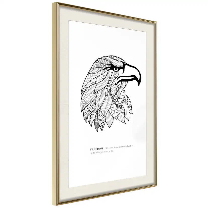 Poster Artgeist Affisch Eagle of Freedom