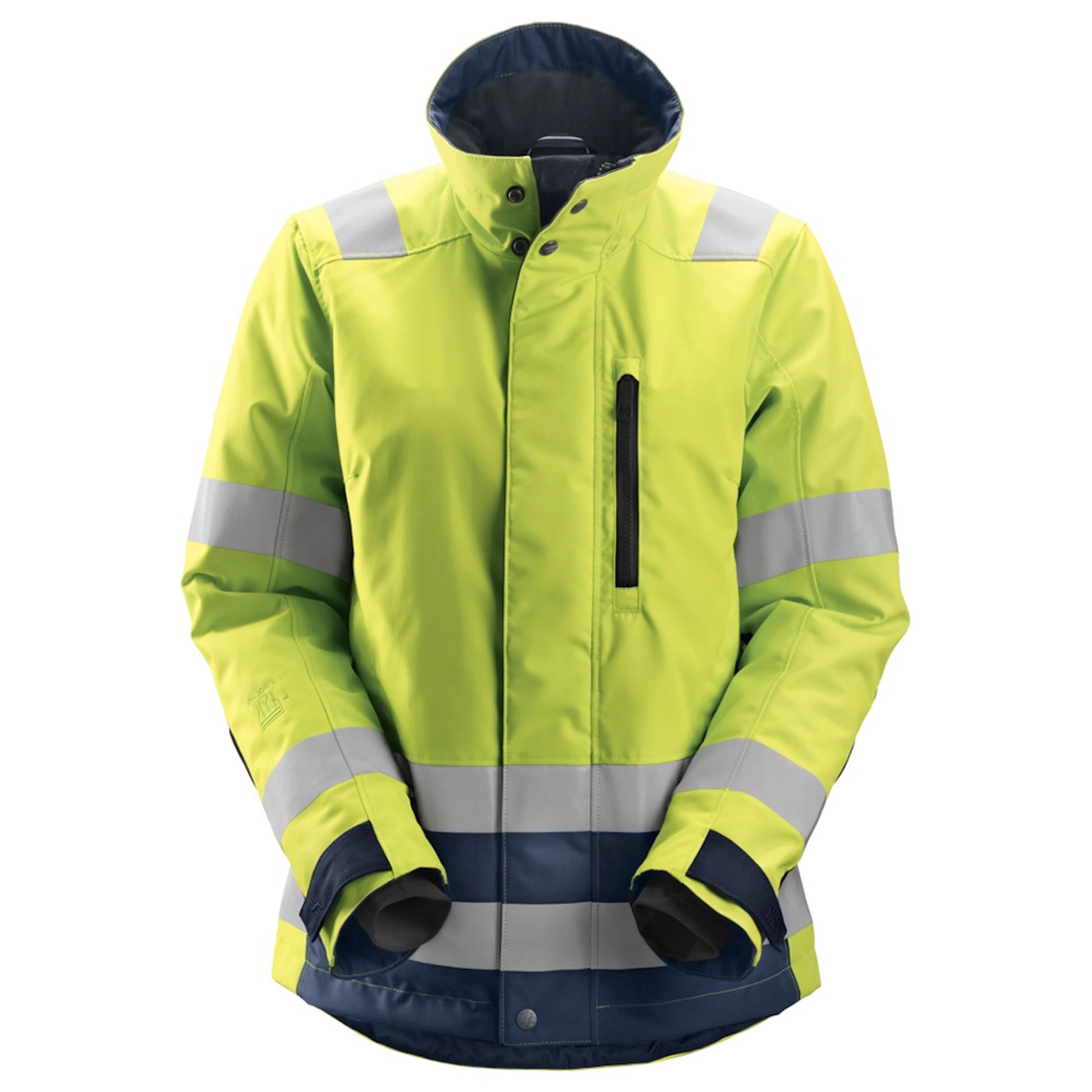 Varseljacka, Dam 37.5 AW Storlek: XL, Färg: High Visibility Yellow - Navy