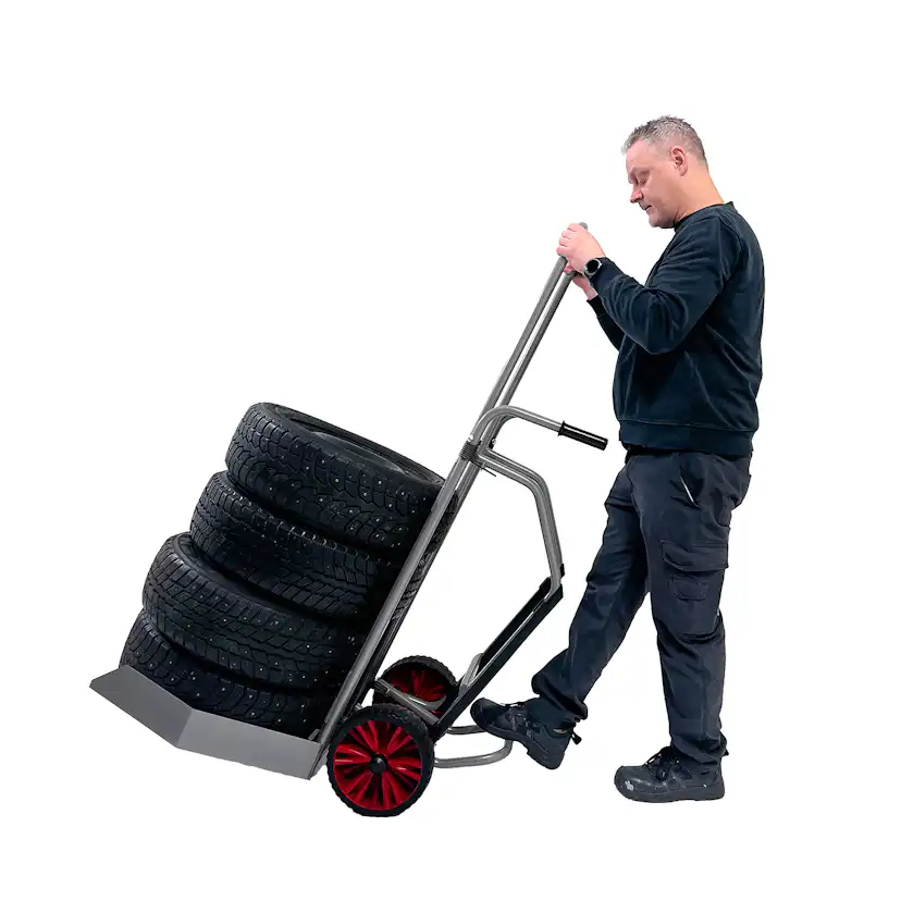 Däckkärra Hörby Bruk Med Trampbygel PFG