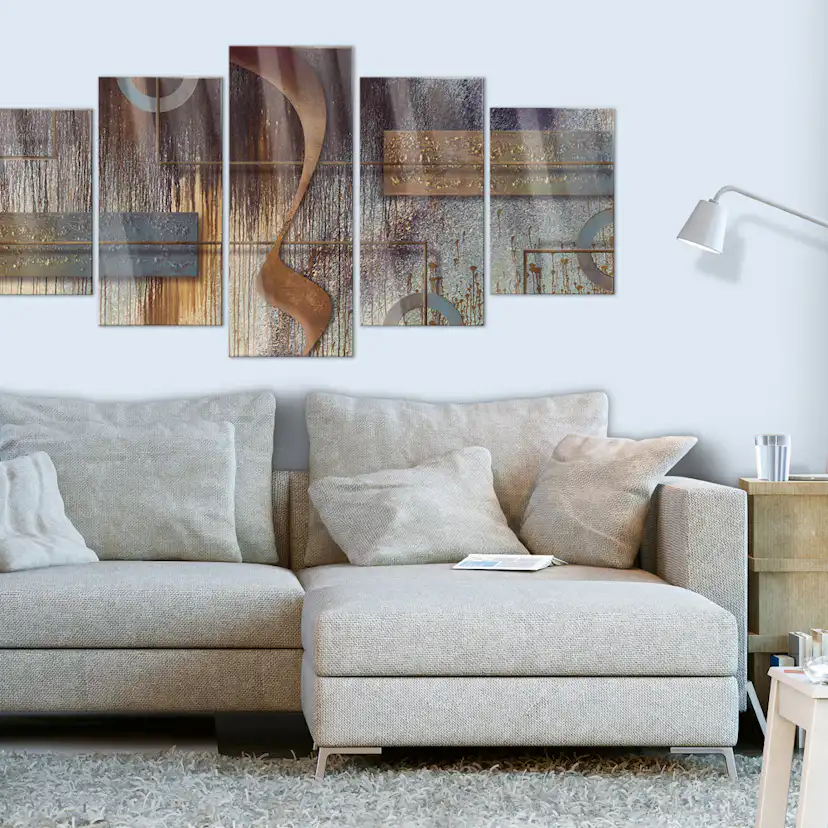 Akrylglastavla Arkiio Oriental Composition